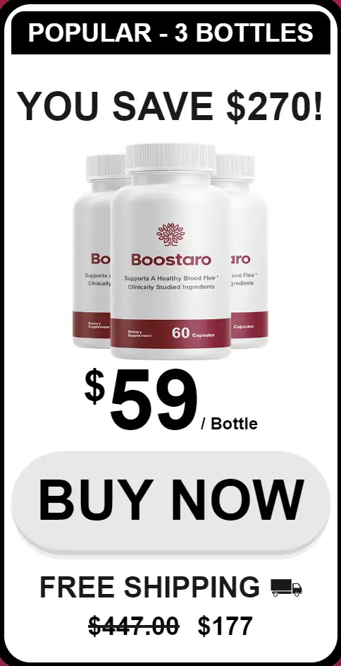 Boostaro USA 3-bottle