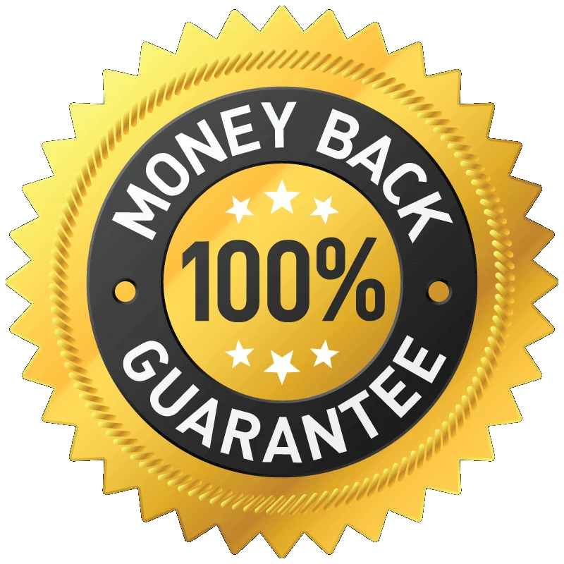 Boostaro 60-day money back guarantee badge